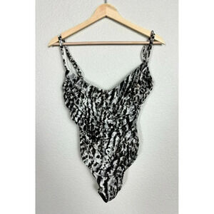 Magicsuit One Piece Swimsuit Size 12 Animal Print Abstract Colorful